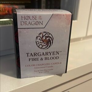 House of the Dragon Targaryen Candle NEW GOT Game of Thrones (Color Changing)!